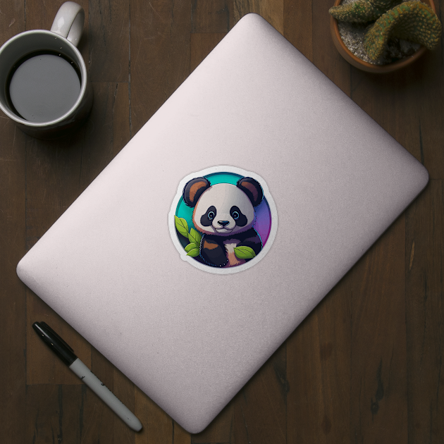 Panda Portrait by SpriteGuy95